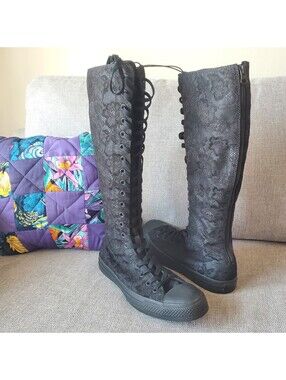 Converse Chuck Taylor All Star XXHi Lace Knee High Sneaker Boots